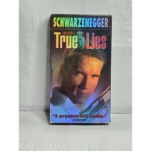 True Lies Schwarzenegger  Jamie Lee Curtis  VHS Movie